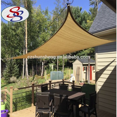 sun shade garden triangl