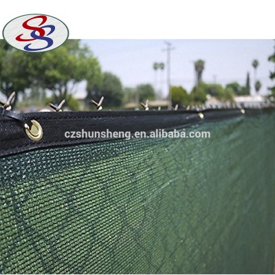 Heavy Duty Privacy Screen Fence in Color Solid Green